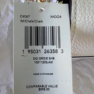 Coach Georgie Shoulder Bag In Signature Canvas c4067 thumbnail 7