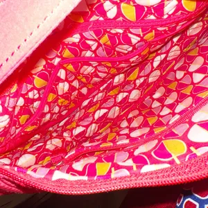 Vera Bradley red quilted crossbody thumbnail 11