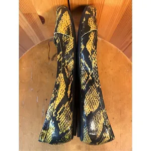 LIBBY EDELMAN Snake Print Flats Loafers Womens Shoes Sz 8M thumbnail 6