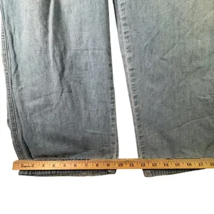 Torrid Feel The Fit Chambray Wide Leg Pull On Pants Drawstring Women 00 10 12 XL thumbnail 8