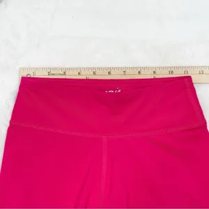 Aerie Mid Rise Ankle Length Leggings Bright Berry Pink XS‎ thumbnail 8