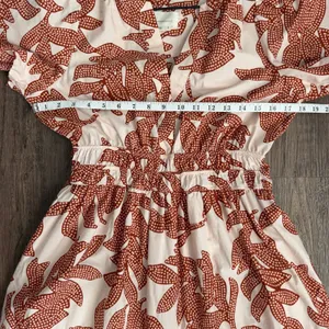 Anthropologie Somerset Maxi Dress in Neutral Floral Dot Size Small thumbnail 10