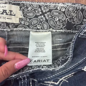 ARIAT R.E.A.L. Womens' Mid Rise Stretch Entwined Boot Cut Jean Sz 28R Marine thumbnail 5