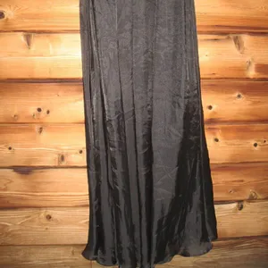 MAC DUGGAL Size 2 Black Ruffle Layered One Shoulder Gown Dress Maxi Formal thumbnail 10