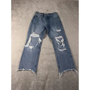 kancan‎ straight leg pants distressed 1/24 Blue Size undefined thumbnail 2