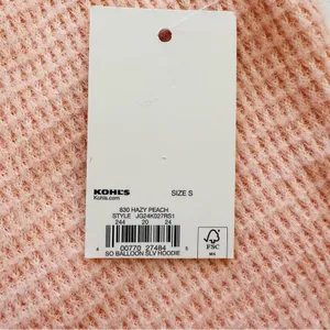 SO Hoodie Sweater Peach Kangaroo Pocket Pullover Lightweight Top Small NEW thumbnail 9
