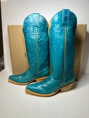 Redhawk Women's Western Boot - Jolene Turquoise casual classic outdoorsy stylish thumbnail 3