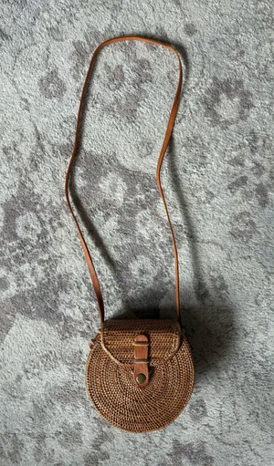 Woven Bag Tan thumbnail 5