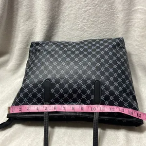 Stylish Black and Gray Tote Bag thumbnail 9