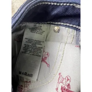True Religion Womens Size 25 Skinny Jeans Dark Wash Stretch Horseshoe Denim thumbnail 4