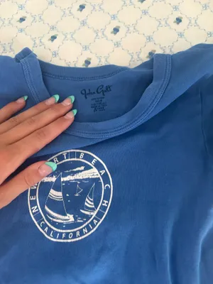 Blue Brandy Melville Top thumbnail 4