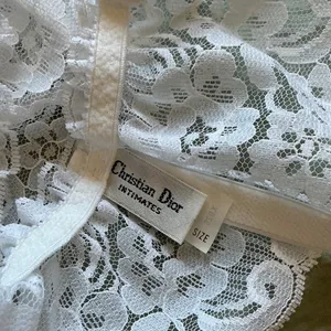 Vintage Christian Dior Intimates Lace Wedding Garter Belt One Size thumbnail 3