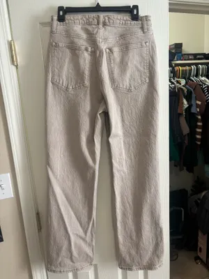 Abercrombie High-Rise Jeans 90s Straight Curve Love thumbnail 3