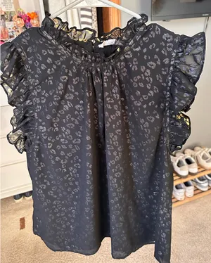 THML Cheetah Blouse  thumbnail 1