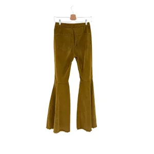 Free People Just Float‎ On Corduroy Flare Pants Mustard Yellow Size 27 thumbnail 7