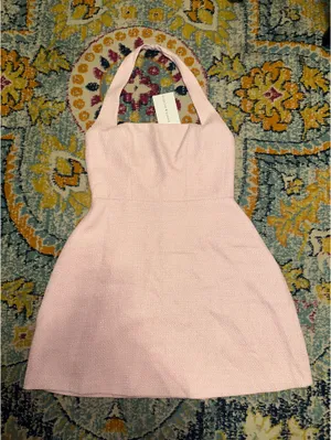 Showpo Aurora Mini Dress Pink thumbnail 2