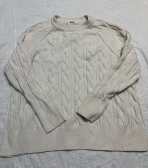 Aerie Cable Knit Sweater Oversized thumbnail 1