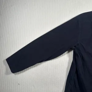 LANDS' END WOMEN'S BLACK PULLOVER FLEECE 1/4 ZIP CLOSURE SZ XL thumbnail 9