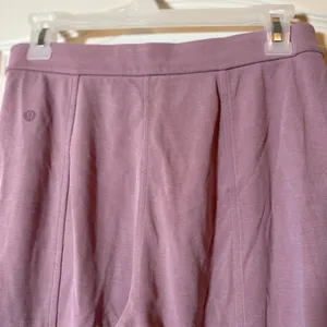 Lululemon Softstreme High-Rise Wide-Leg Pique Pant Regular Size Small, Color: LVLX thumbnail 7