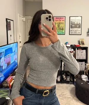 ZARA Long Sleeve Top thumbnail 1