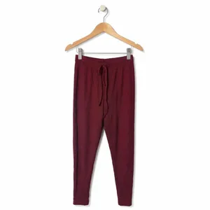 SHEIN Burgundy Ribbed Crop Top & Leggings Set | Size S | NWOT thumbnail 3