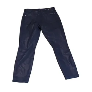7 For All Mankind Blue Coated Ankle Jeans Size 28 thumbnail 8