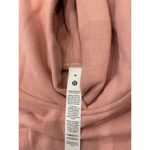 Lululemon W Steady State Oversized Hoodie TROS Tea Rose NWT Size Medium thumbnail 6