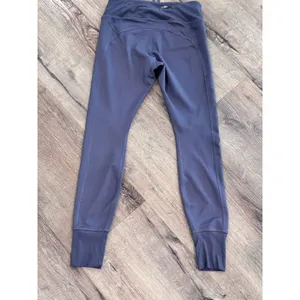 Nike Air Dri-Fit Leggings Women's Size small Blue Zipper Pocket‎ Full Length thumbnail 4