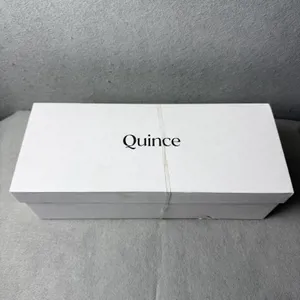 Quince Italian Leather Pointed Bow Ballet Flat Shoes Cognac Women’s Size 10.5 thumbnail 5