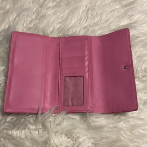 COACH Purple Leather Wallet used in good condition size in pictures thumbnail 3