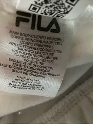 Fila women’s 1/4 zip pullover sweatshirt fleece warm cozy soft white size s thumbnail 6