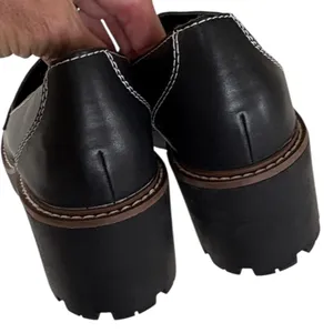 Like New Blondo Leather Dulce Loafers Black Size 8 Retail $119.00 thumbnail 6