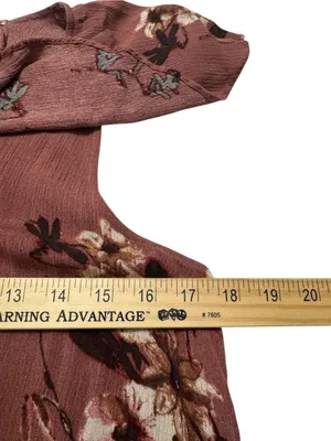 Blu Pepper Mauve Floral Blouse thumbnail 7