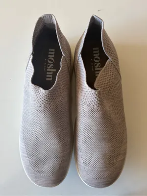 Moshn Women's Rise Slip-On Gray Comfort Arch Support Slip Resistant shoes 8.5 thumbnail 3