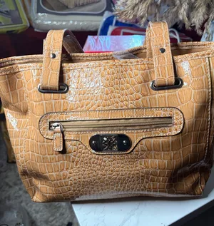 & Other Stories Women's Tan Croc Embossed Tote Bag thumbnail 1