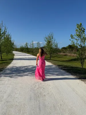 Ashley Lauren Prom Dress Pink 11236 thumbnail 2