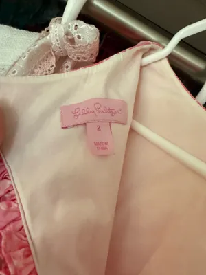 Lily Pulitzer Lilly Dress Pink thumbnail 3