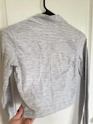 Lululemon All Aligned Mock Neck Long Sleeve Wee Are From Space Nimbus Battleship thumbnail 5