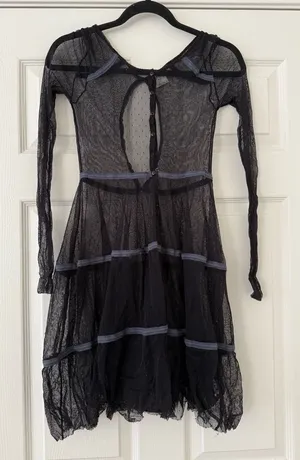 Free People Intimately Mesh Lace Dress thumbnail 1
