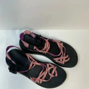 Chacos ZX/2 Vibram Unaweep Hiking Sandals Women’s size 10 Pink Toe Loop Strappy thumbnail 3
