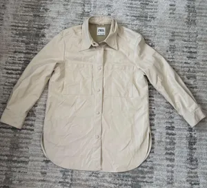 ZARA Leather Jacket thumbnail 1