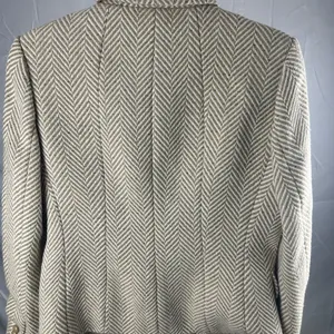 New Talbots Size 4 Button Down Heavy Tweed Jacket Blazer thumbnail 4