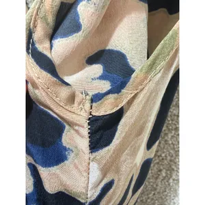 Flawed Karina Grimaldi abstract animal Print culotte jumpsuit elastic waist‎ thumbnail 8