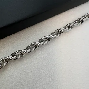 Twist Link Chain Bracelet for Men Women,Streetwear Punk Hip Hop Unisex Style thumbnail 2