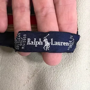 RARE Ralph Lauren Equestrian Silk Scarf – Made in Italy – Polo Rider Print thumbnail 4