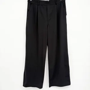 Halara Womens Black Flex High Waist Straight Leg Crepe Work Office Pants Size L thumbnail 3
