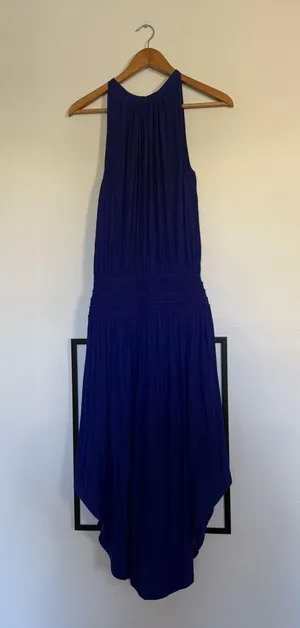 Ramy Brook Royal Blue High Low Dress thumbnail 2