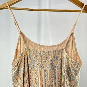 NWT Eli + Ali by Anthropologie Twilight‎ Lace Dress in Silver Size Medium thumbnail 6