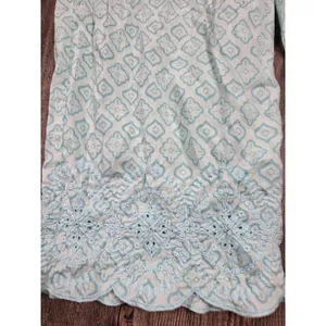 Sleep Sense Light Aqua Pajamas Lounge Set Shirt Crop Pants Size M/L thumbnail 3