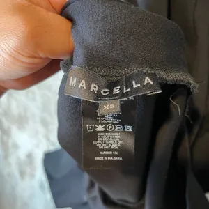 Marcella Women's Black Roxanne Long Sleeve Ponte Gown‎ Size XS thumbnail 5